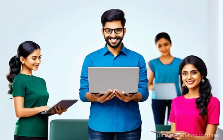 소비자 불만 처리 베스트 프랙티스 - **Prompt:** "A diverse group of Bengali consumers, men and women of various ages, are confidently in...