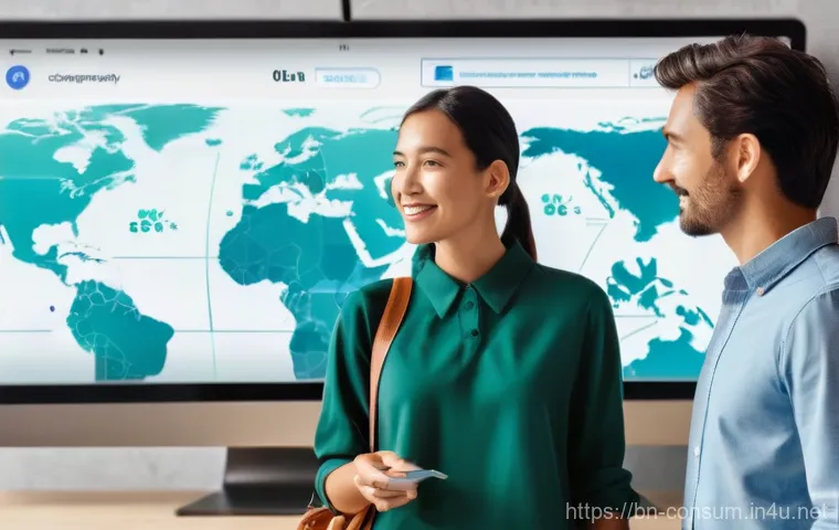 소비자 보호 관련 최신 연구와 글로벌 트렌드 연구와 분석 - **Prompt:** A diverse group of people (two adults, one male and one female, aged around 30-40, and a...