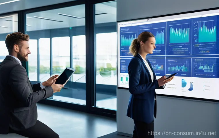 소비자중심 경영 사례와 성공적인 시장 전략 연구와 분석 - **Prompt 1: A Personal Touch in Customer Service**
    A vibrant, warmly lit indoor scene depicting ...