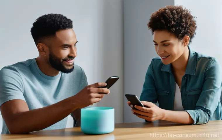 소비자 보호와 관련된 국제적 사례 연구 - **Online Vigilance Against Scams:** A young woman, appearing to be in her late 20s, is seated at a w...