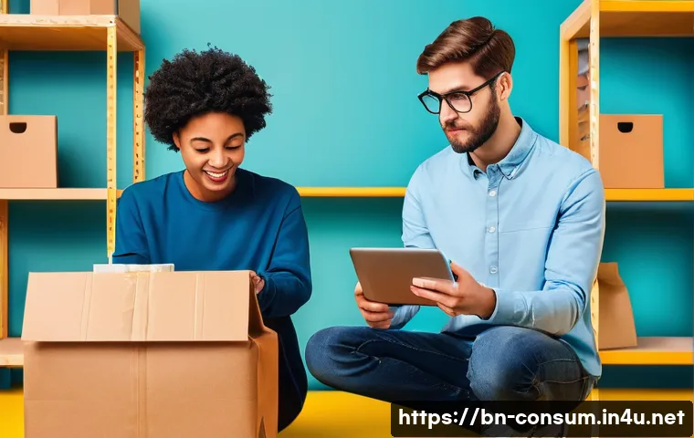 소비자 보호법과 관련된 연구 논문 - **Prompt:** "A diverse group of consumers, aged 18-60, engaged in online shopping. One person holds ...