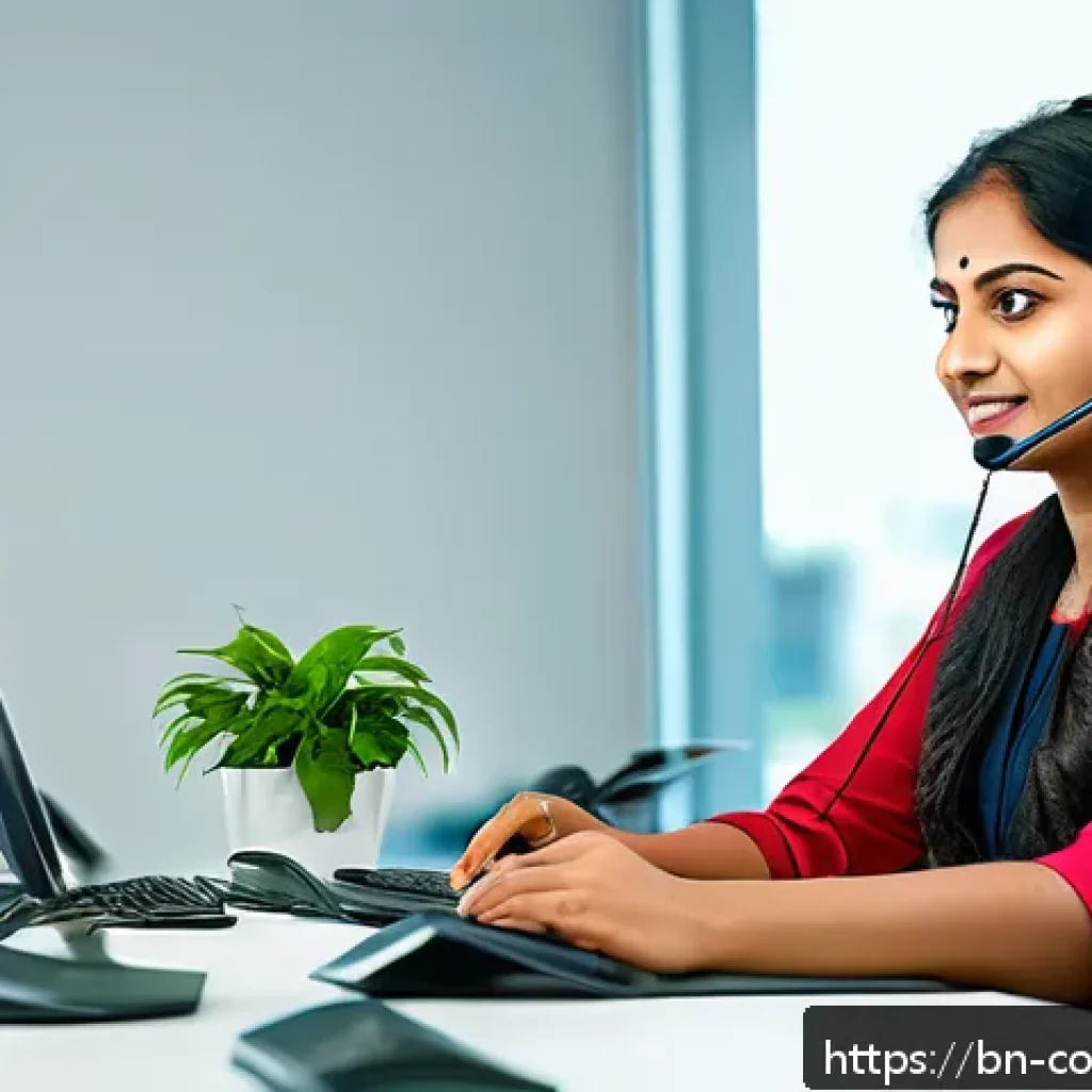 소비자 불만 처리와 서비스 품질 개선 - A professional customer service scene featuring a Bengali-speaking female representative in a modern...
