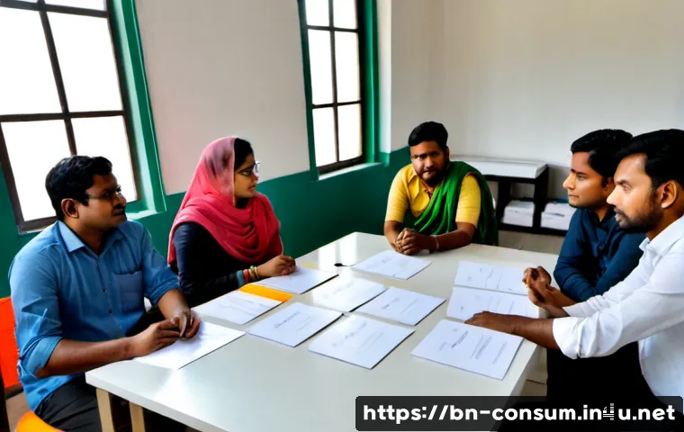 소비자중심 사고 훈련 워크숍 - Photorealistic consumer-centric thinking workshop in a bright modern office in Bangladesh, diverse S...