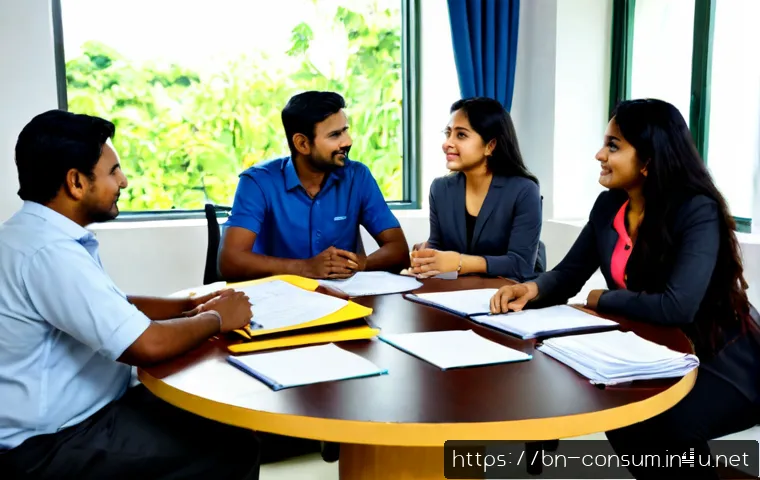 Home 30 소비자중심 경영의 사례 연구와 성공 요인 분석 - Photorealistic customer-centered business meeting in a modern Bangladesh office, diverse team of pro...