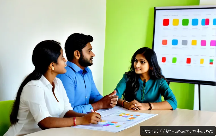 Home 17 소비자중심 경영을 통한 기업 성공 전략 - Photorealistic modern Bangladeshi business team in a bright corporate meeting room, diverse professi...